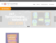 Tablet Screenshot of connorsindustrials.com